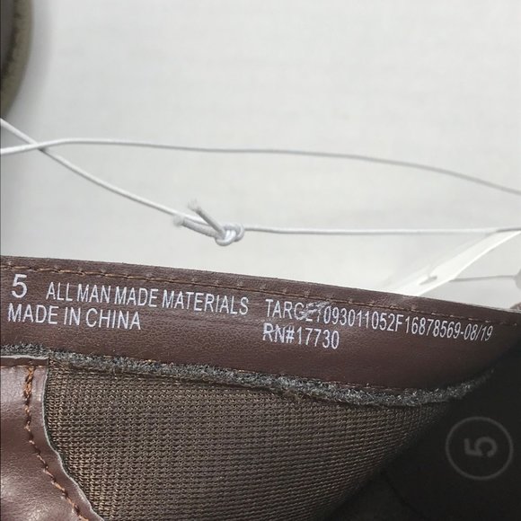 Cat And Jack Size 5 Chloe Cowgirl Boots Brown New With Tags - Picture 9 of 14